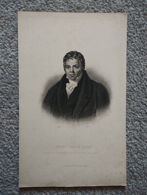William McGavin - antiker Druck - um 1824
