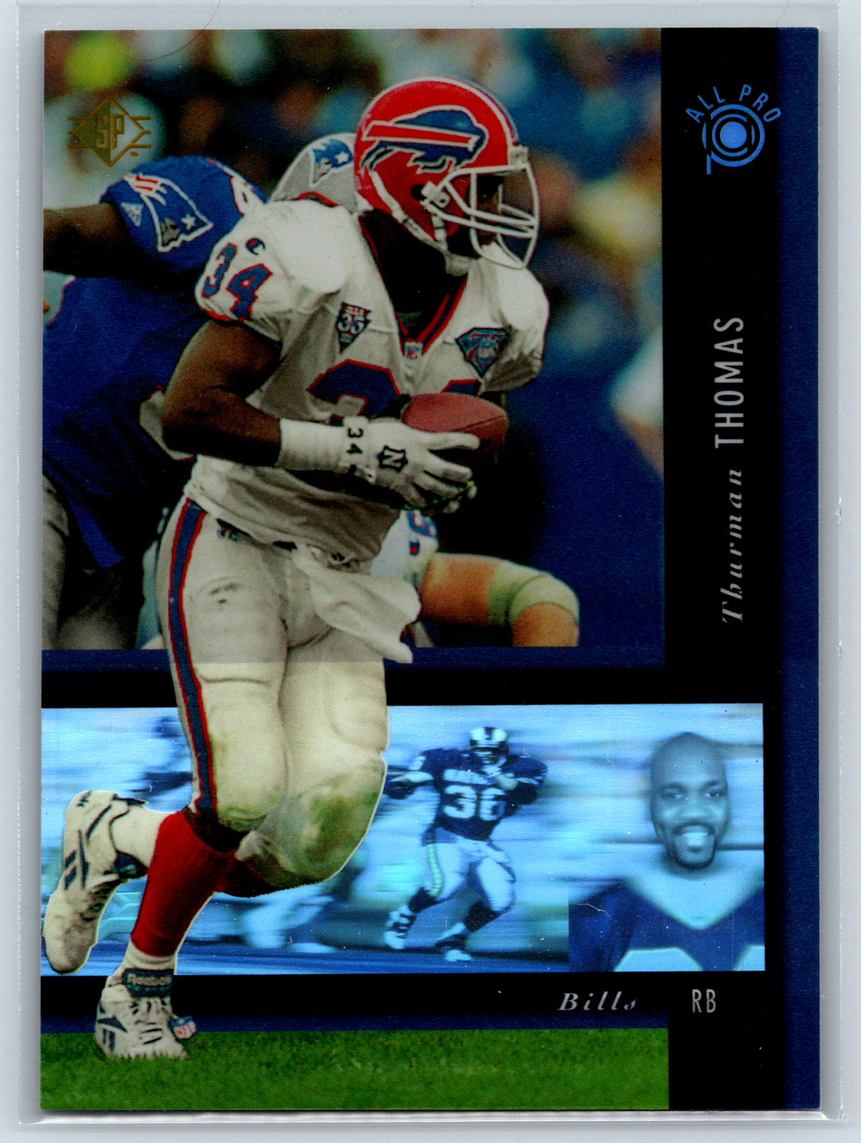 Thurman Thomas 1994 Upper Deck SP All-Pro Holoviews #PB4 Bills