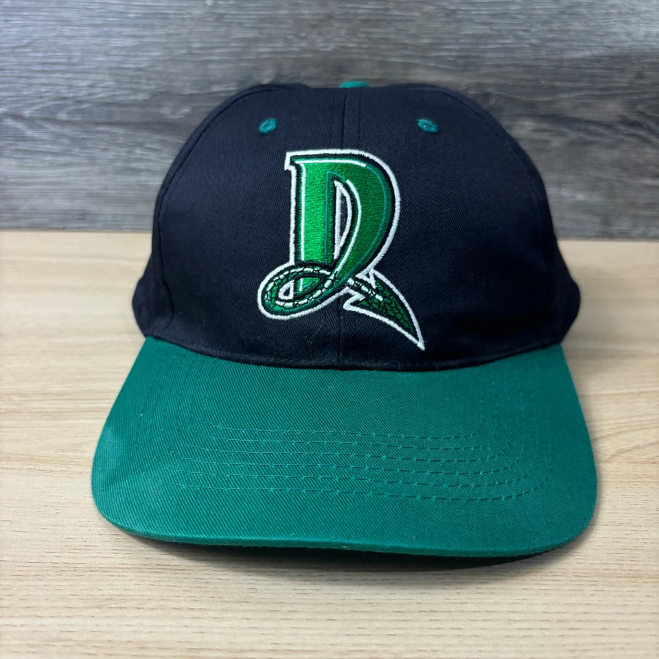 Gorra Dayton Dragons Snapback Negra Naranja Béisbol Ajustable Foto 2 de 4