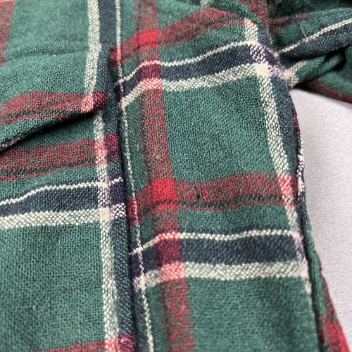 Vintage Pendleton Flannel Mens Sz 15 1/2 Shirt Plaid Pure Virgin Wool USA Made - Picture 4 of 7
