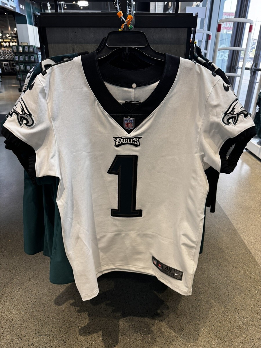 AUTHENTIC Nike Jalen Hurts Elite Philadelphia Eagles Jersey WHITE