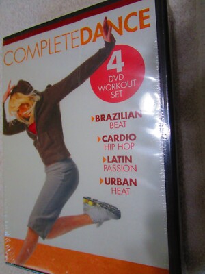 COMPLETE DANCE 4 DVD Workout Set (2013, Gaiam) FREE SHIPPING
