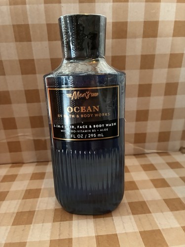 BATH AND BODY WORKS Ocean MENS Collection Cream, Cologne Mist And 3-1 Wash - Picture 4 of 7