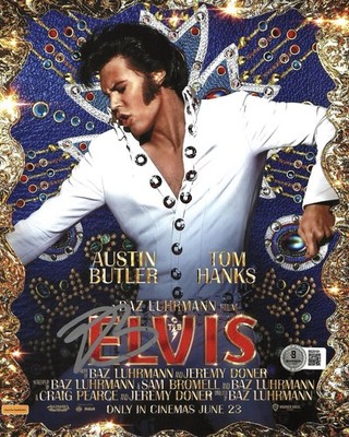 AUSTIN BUTLER SIGNED/AUTOGRAPHED ELVIS 8x10 PHOTO - BECKETT COA