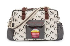 Pink Lining Baby Diaper Bag, Yummy Mummy Penguin Love
