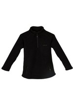 Aubrion Childrens Restore Half Zip Soft Fleece - Black - 9-10 years