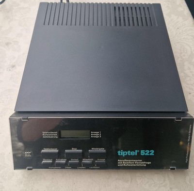 Hochwertiger TIPTEL Anrufbeantworter Serie 522 mit OVP - neuwertig - 2 Kassetten