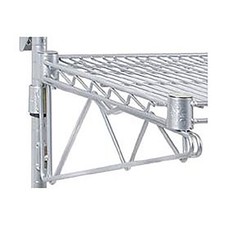 24" Deep Adjustable Single Shelf Support Kit (Pair)