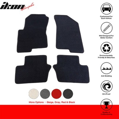 Fits 07-12 Dodge Caliber 4Dr OE Factory Fitment Car Floor Mats Front&Rear Nylon