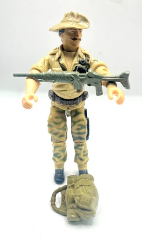 Vintage G.I. Joe - 1984 RECONDO  w/ Back Pack & Weapon -  New O ring