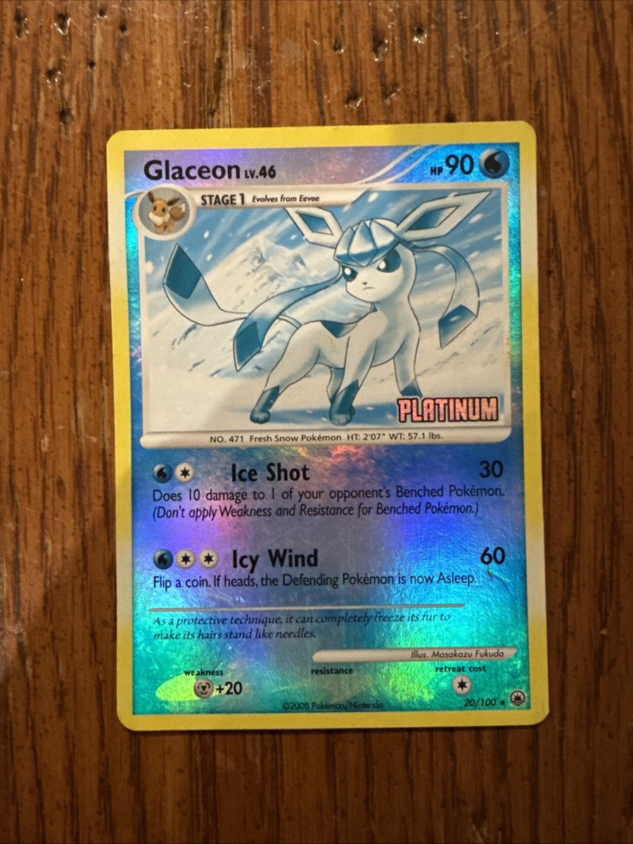 ポケモンカード　グレイシア　Glaceon LV.46 PLATINUM ポケモンカード グレイシア Glaceon LV.46 PLATINUM-限定価格