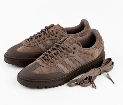adidas Originals Samba Winter Sneakers Triple Brown Reflective Trainers Men Size