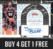 Sean Elliott 2018 Panini Cornerstones Keystone Signatures Crystal #KS-SEL #/49