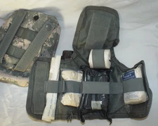 US Military Army ACU Digital MOLLE IFAK First Aid Kit w/ Supplies & Tourniquet