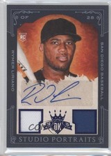 2015 Panini Diamond Kings Blue Framed 10/25 Rymer Liriano #19 Auto 0w7