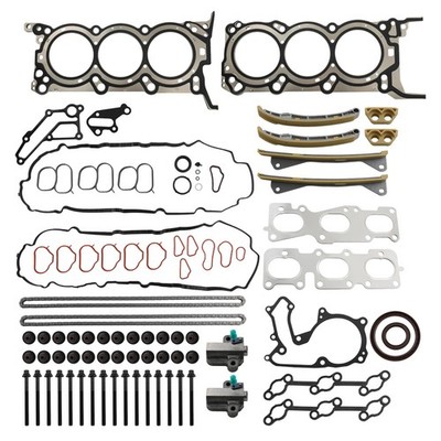 Head Gasket Bolt Set Timing Chain Kit for Kia Sedona/Stinger/Sorento 3.3L 14-21