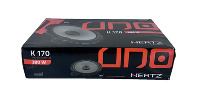  バード　2017 キウル Hertz Uno K170 Component Speakers 6.7 Inch 280W Car Audio Black