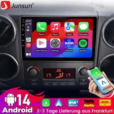 6+128GB Android 14 Für Citroën Berlingo B9 2008-2019 Autoradio GPS Navi WIFI SWC