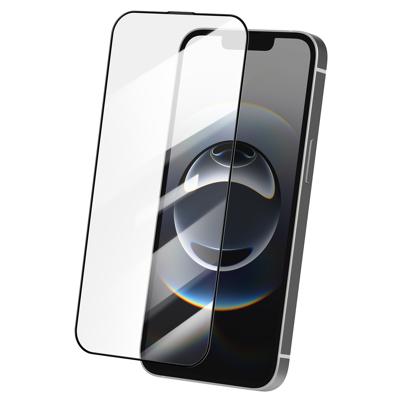 Verre trempé iPhone 17e protection d'écran 2.5D transparente à bords arrondis