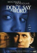 Don't Say a Word DVD, 2001, Widescreen  Michael Douglas  INSERT LIKE NEW