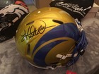 HALL OF FAME KURT WARNER SIGNED FULL SIZE RAMS SPEED AUTHENTIC HELMET W/ VISOR  — photo 1