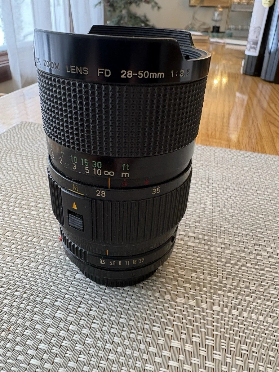 Canon Canon FD Camera Lenses 28-50mm Focal for sale - eBay