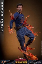 Hot Toys MMS789 Deadpool & Wolverine 1/6 Human Torch Action Figure New