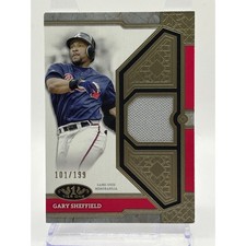 2024 Topps Tier One Gary Sheffield Tier One Game Used Relic 101/199 SP Braves