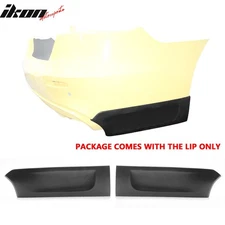 Fits 19-22 Nissan Maxima Rear Lower Bumper Side Splitter Corner Aprons Spat PU