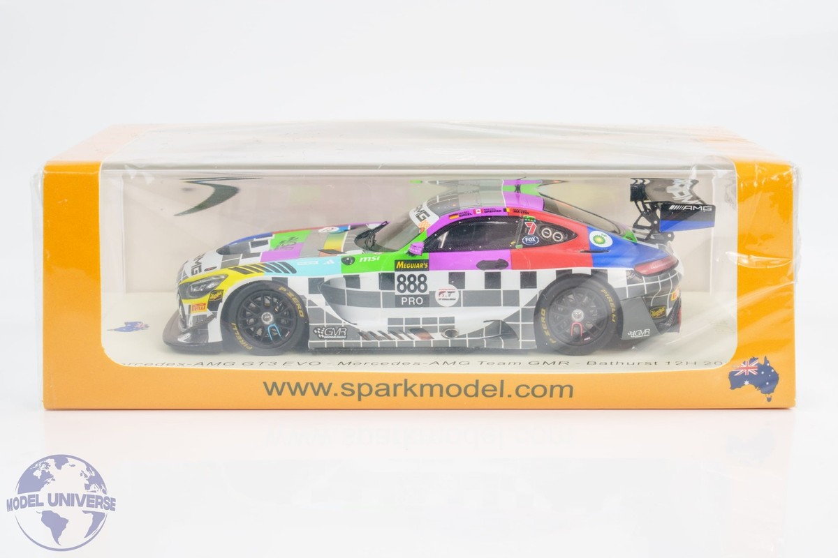 Spark - 1:43 Mercedes-AMG GT3 EVO No.888 Team GMR Bathurst 12h
