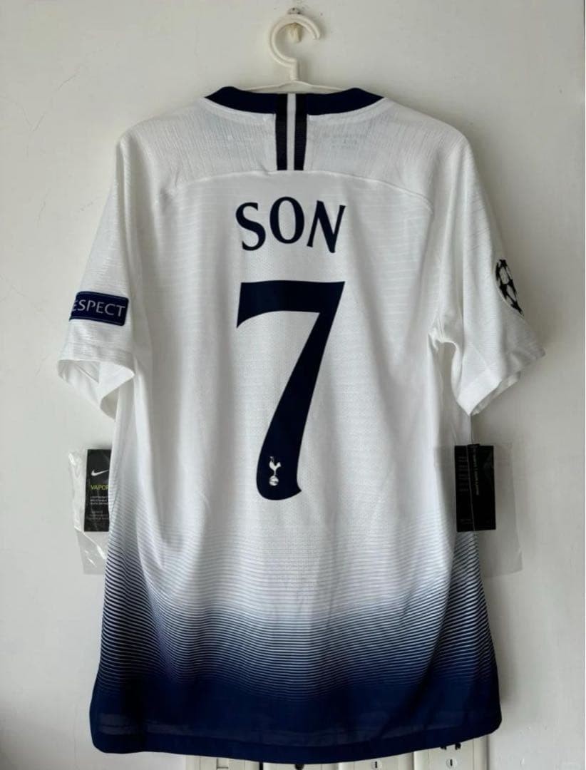 Nike Tottenham Hotspur Son Heung-min 18/19 CL Jersey L Unused #7