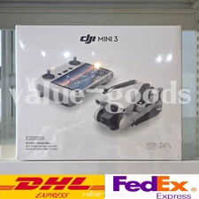 DJI Mini 3 Voler plus Combo Camera Drone + RC Contrôleur à distance + 3 pile