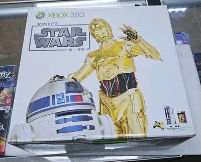 NEW Sealed Xbox 360 Kinect Star Wars 320GB Limited Edition Console Bundle