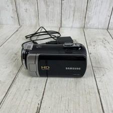 Samsung HMX-F90 HD Camcorder Black W Charger - Powers On - Has Flaw READ