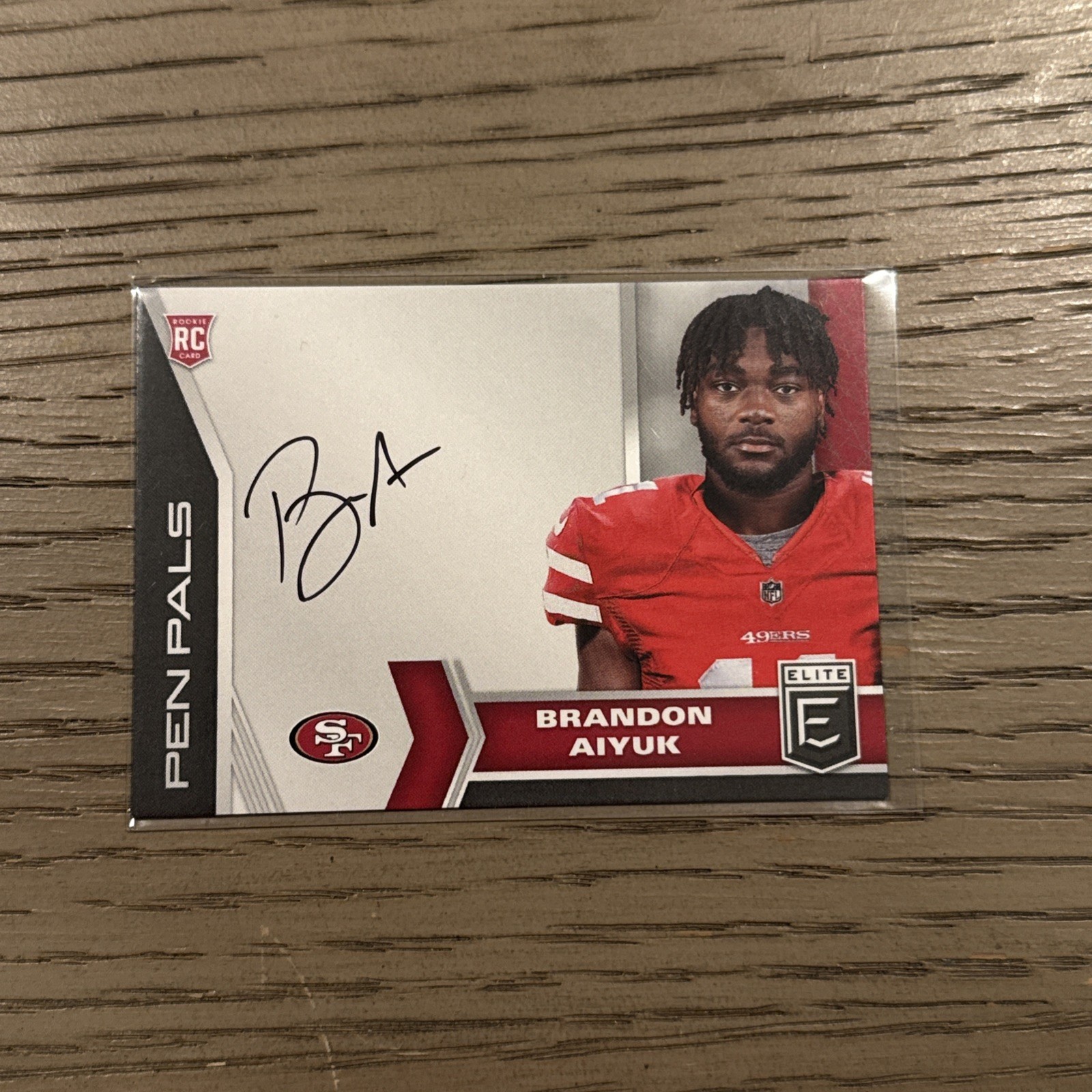 🏈BRANDON AIYUK 2020 DONRUSS ELITE PEN PALS ROOKIE AUTO🏈