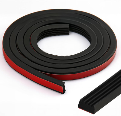 Ribbed Bulkhead Seal Strip 326A0004 3/5 in X 65 In, Tonneau Cover Ribbed Seal St