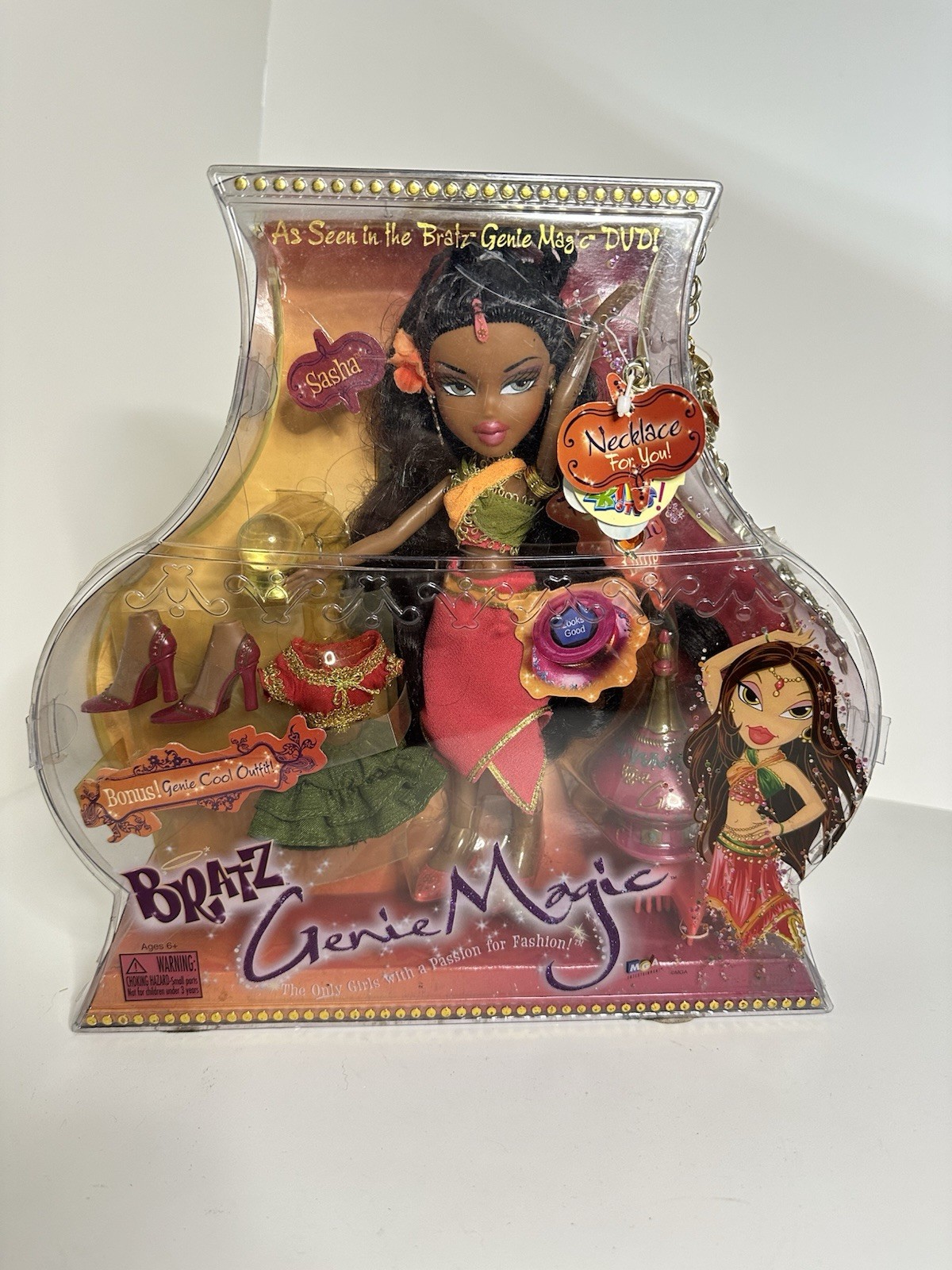 Bratz Genie Magic Sasha Doll 2006 MGA - NRFB - Original Lant