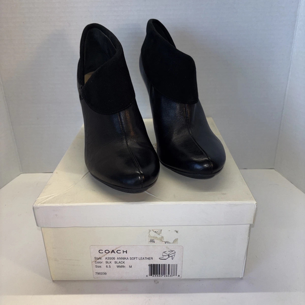 Coach Bootie High (3-3.9 in) Heel Height Boots for Women for sale