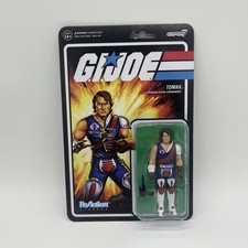 Hasbro ReAction GI Joe Super7 Tomax Crimson Guard Carded Action Figure