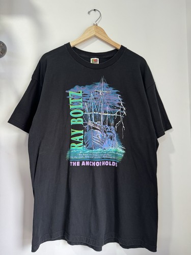 Vintage 90s Ray Boltz The Anchor Holds Religious Christian Music T-Shirt XXL