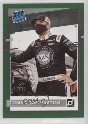 2021 Panini Donruss NASCAR Rated Green 19/99 Tommy Joe Martins Rookie RC 1k0w