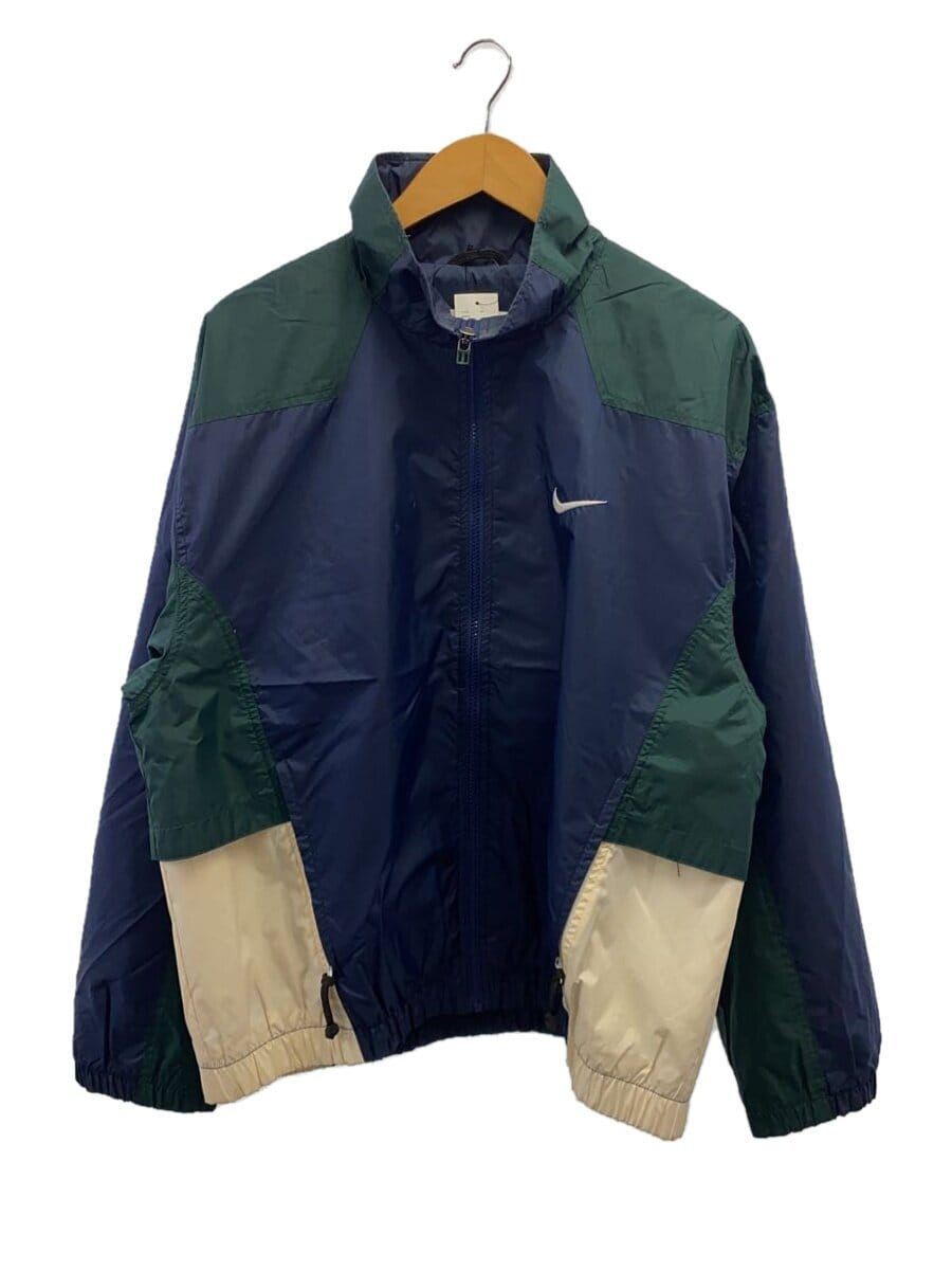 90's NIKE poly × nylon jacket Vintage 90s Nike Nylon Windbreaker Jacket White Tag Size Med