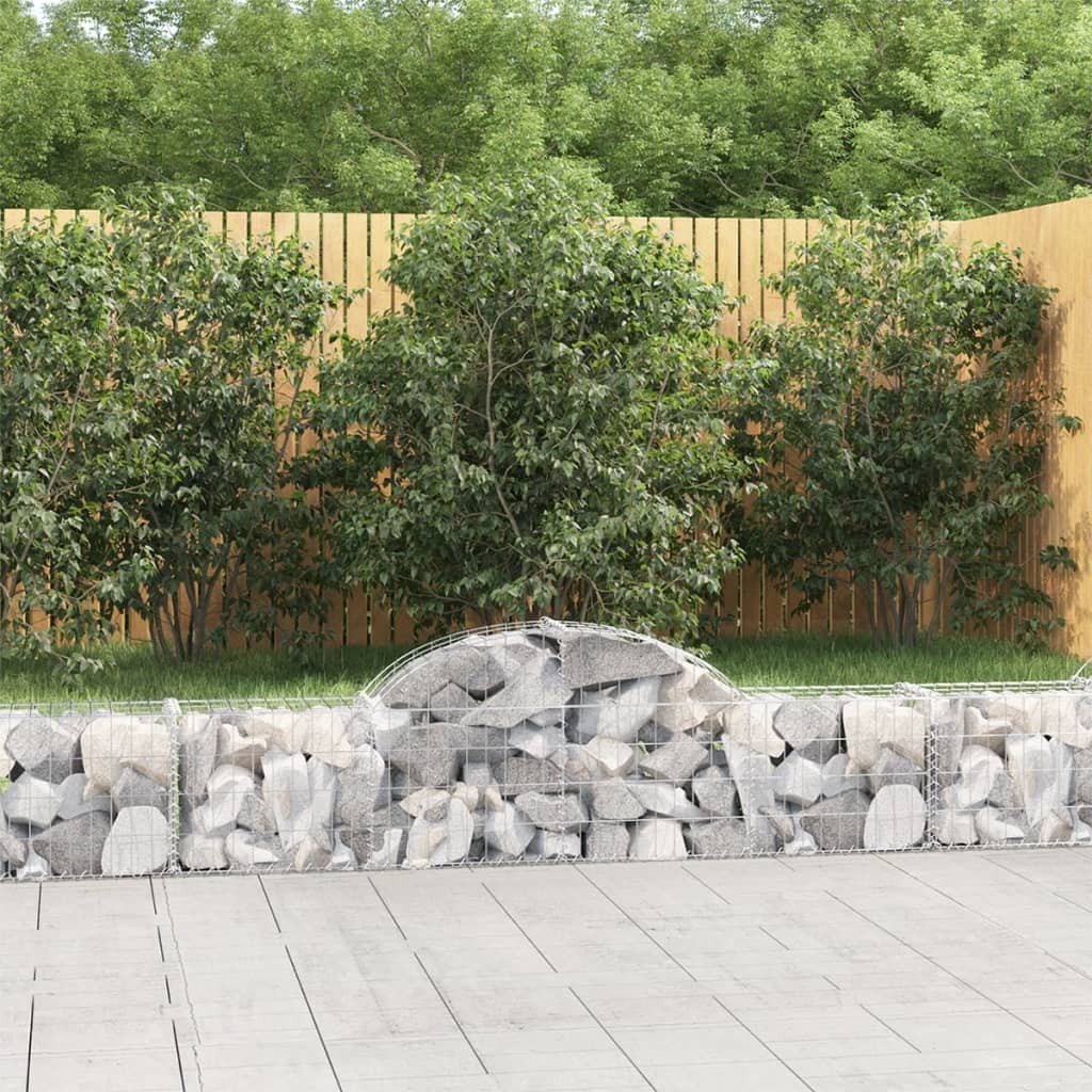 Recinzione Gabbione 200x30x40/60 cm vidaXL Ferro Zincato Prezzi Bassi