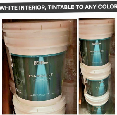 #ad Ultra Pure White Interior Paint and Primer 3450 Behr Marquee $195.00