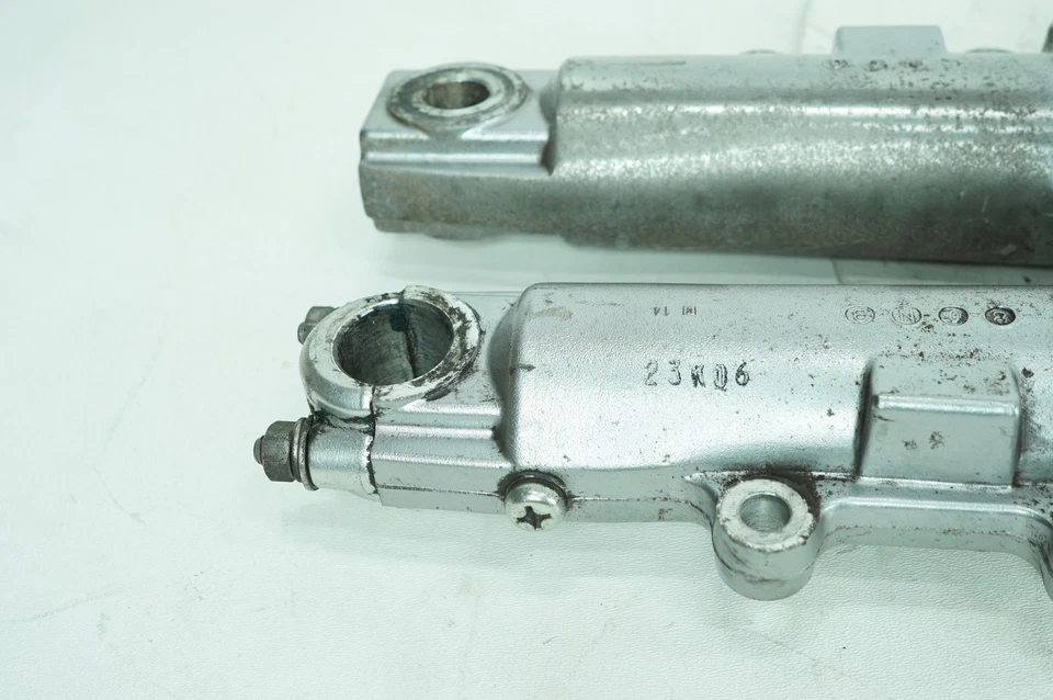 2007 Harley Touring FLHX Street Glide OEM Front Left & Right Fork Legs Sliders - Image 3 of 4