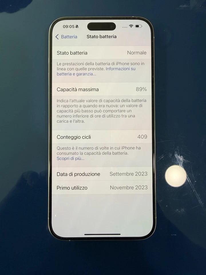 Apple iPhone 15 Pro Max - 256GB - Titanio Bianco usato come nuovo - Immagine 3 di 4