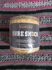 Zareba Sure Shock HeavyDuty Electric Fence Wire  1320 ft Polywire  20X Shock NEW