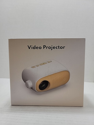 Mini Projector, ARTSEA 1080P Supported 7000L Portable Projector Open Box