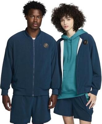 XLT- Nike Men s Reversible Basketball Loose Fit Jacket, Valerian Blue/Photon Dus