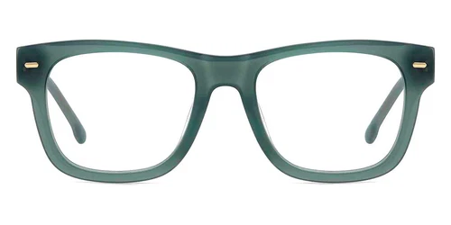 Carrera CAR 52mm Square Green Eyeglasses - Picture 1 of 4